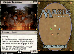 Magic the Gathering -MTG- Indulgent Tormentor - Image 1