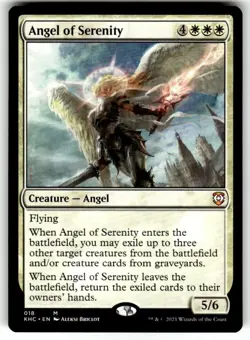 Angel of Serenity 18 Mythic Commander: Kaldheim Magic: The Gathering Near Mint - Image 1