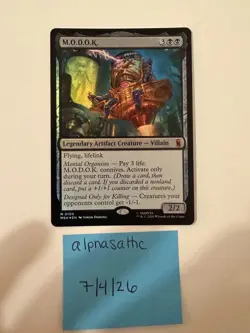 M.O.D.O.K. Foil - MSH 0106 - NM - MTG Magic - Image 1