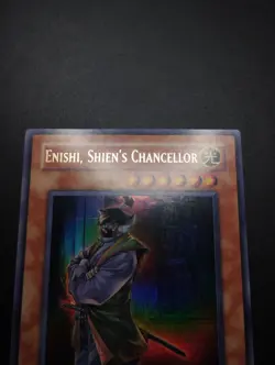 YUGIOH 2007 | ENISHI, SHIEN'S CHANCELLOR | GLAS-EN032 | 1ST | ULTRA | EXCELLENT - Image 4