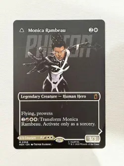 MTG Marvel Super Heroes Monica Rambeau Photon Living Light Borderless 0356 - Image 1