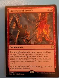 Magic The Gathering 🇨🇦 Only Underworld Breach Norm R #161 Theros - Image 1
