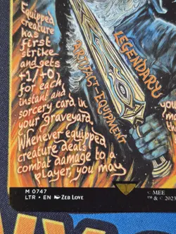 Glamdring Poster Non-Foil | Lord of the Rings - Magic: The Gathering MTG - Image 5