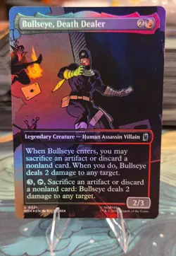 Bullseye, Death Dealer (Borderless) Marvel Super Heroes Foil - Image 1