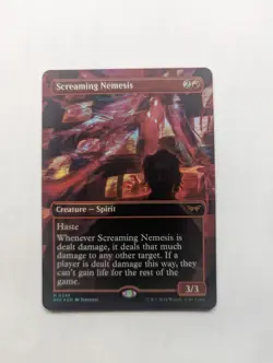 Screaming Nemesis (Borderless) Duskmourn: House of Horror Foil - Image 1