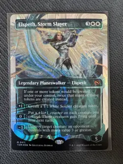 Elspeth, Storm Slayer-Tarkir: Dragonstorm-Showcase-Foil-411-NM - Image 1