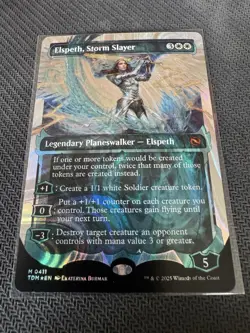 Elspeth, Storm Slayer-Tarkir: Dragonstorm-Showcase-Foil-411-NM - Image 2