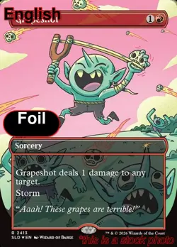 EN - Foil - Grapeshot - 2413 - SLD - NM - Image 1