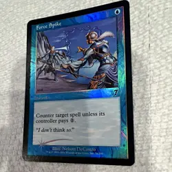 Magic: The Gathering Force Spike 7th Ed Foil English #76/350 - with cutline - Image 1