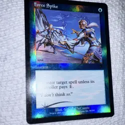 Magic: The Gathering Force Spike 7th Ed Foil English #76/350 - with cutline - Image 3