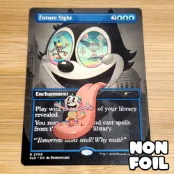Future Sight, Non-Foil, Felix the Cat Secret Lair 2700, Magic MTG NM - Image 1