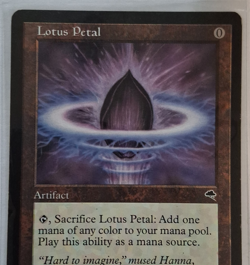 Lotus Petal MTG Tempest Regular Artifact English LP - Image 1