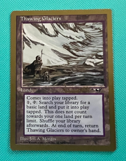 Thawing Glaciers - World Championship Deck - 1997 - MTG - Magic the Gathering - Image 1