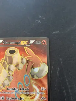 Pokemon TCG Camerupt EX 146/160 Primal Clash Full Art Holo Ultra Rare EN - MP - Image 3