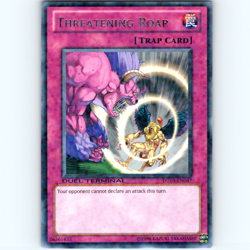Yugioh Threatening Roar DT03-EN047 Duel Terminal Rare Parrallel Rare Holo - NM💎 - Image 1