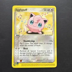 Pokemon Jigglypuff EX Card Team Magma vs Team Aqua, Common 41/95 - Image 1