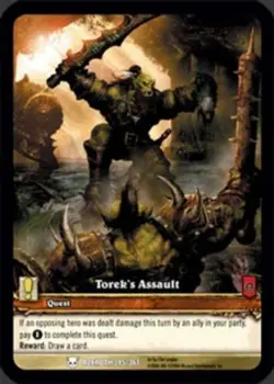 Torek's Assault - EA - Heroes of Azeroth - World of Warcraft TCG - Image 1