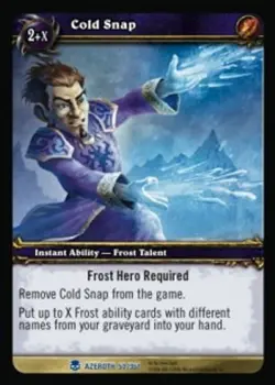 Cold Snap - Heroes of Azeroth - World of Warcraft TCG - Image 1