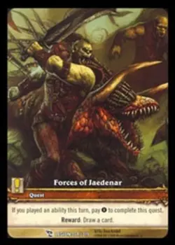 Forces of Jaedenar - EA - March of the Legion - World of Warcraft TCG - Image 1
