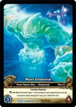 Water Elemental - EA - Hunt For Illidan - World of Warcraft TCG - Image 1