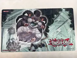 Yugioh Time Wizard Super Nimble Mega Hamster YCS Side Event Playmat - Image 1