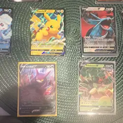 Pokemon TCG SWSH Promo 8-Card English Holo Promo V Lot Pikachu Ho-Oh - Image 2