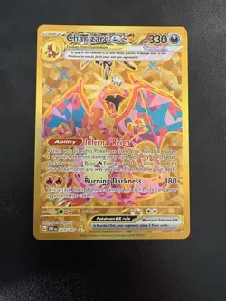 Charizard ex 228/197 SV03: Obsidian Flames Holo - Pokemon Card - Image 1