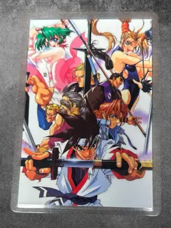 Battle Arena Toshinden Movic Card 1995 0595-A Tsukasa Kotobuki Anime - Image 1