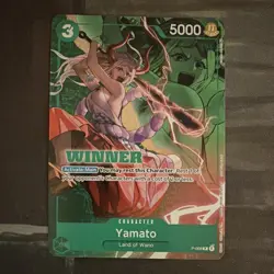 Bandai One Piece Card Game Yamato Winner Pack Vol. 1 Promo Card P-008 - Image 1