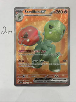 Pokemon TCG Scovillain EX 216/191 Surging Sparks Ultra Rare NM Card - Image 1