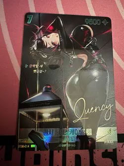 NIKKE Quency: Escape Queen BT02-014 SPR Signature Card Nivel Arena KOREAN - Image 1