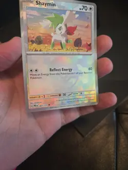 Shaymin (Poke Ball Pattern) 087/131 Sv: Prismatic Evolutions Full Card Holo! - Image 3