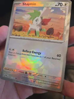 Shaymin (Poke Ball Pattern) 087/131 Sv: Prismatic Evolutions Full Card Holo! - Image 4
