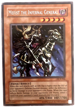 YuGiOh! - Mefist the Infernal General - Rare - Image 1