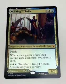 King T'Challa - Black Panther, Hope Enduring (Foil) (NM) MSH (#0219) - Image 1