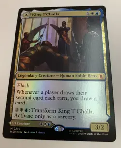 King T'Challa - Black Panther, Hope Enduring (Foil) (NM) MSH (#0219) - Image 4