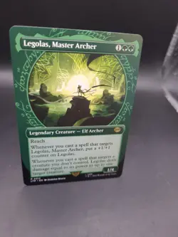 MTG - Showcase Legolas, Master Archer - Rare - Lord of the Rings (LTR) - M/NM - Image 2