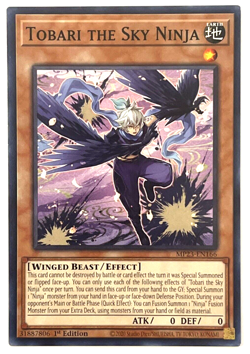 YuGiOh! - Tobari the Sky Ninja - MP23-EN166 - 1st Edition - Common - Image 1