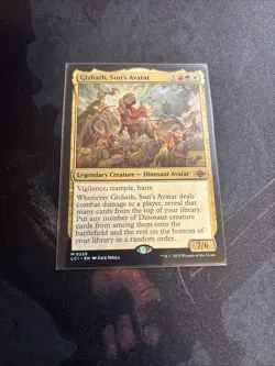 MTG Gishath, Sun's Avatar - The Lost Caverns of Ixalan + Bonus Foils - Image 2