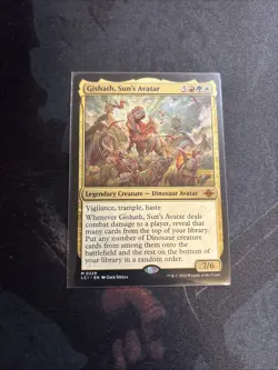 MTG Gishath, Sun's Avatar - The Lost Caverns of Ixalan + Bonus Foils - Image 3