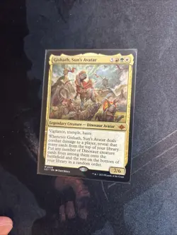 MTG Gishath, Sun's Avatar - The Lost Caverns of Ixalan + Bonus Foils - Image 4