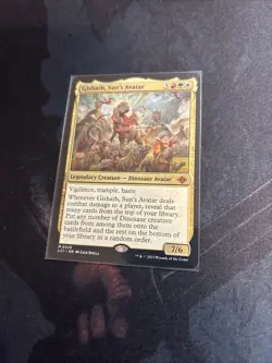 MTG Gishath, Sun's Avatar - The Lost Caverns of Ixalan + Bonus Foils - Image 5