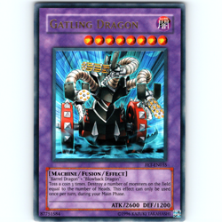 Yugioh Gatling Dragon FET-EN035 Unlimited Ultra Rare Holo - NM 💎 - Image 1