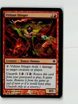 Vithian Stinger 120 Common Shards of Alara Magic: The Gathering Foil LP - Image 1