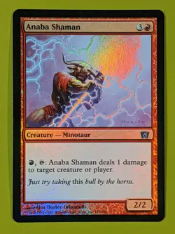 FOIL Anaba Shaman x1 Eighth Edition 8th 1x Magic the Gathering MTG - Image 1