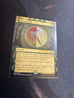 Mtg Krosan Grip Foil Etched - Strixhaven Mystical Archive + Bonus Foils - Image 2