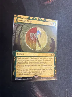 Mtg Krosan Grip Foil Etched - Strixhaven Mystical Archive + Bonus Foils - Image 3