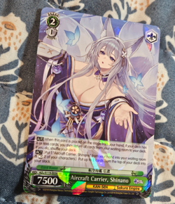 Aircraft Carrier, Shinano (SR) AZL/S119-E038S Azur Lane Vol. 2 Weiss Schwarz - Image 3