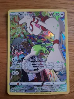 Smeargle TG10/TG30 Silver Tempest Full Art Character Holo Rare Pokemon TCG NM - Image 1
