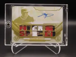 Shohei Ohtani 2019 Triple Threads Patch Auto White Whale!!! 1 of 1 Rare!!! - Image 1